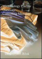 Cover for 'Microbiology Practice Questions: Controlling Microbial Growth'