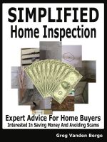 Cover for 'Simplified Home Inspection'