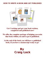 Cover for 'How to Write a Book and Get Published'