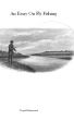 An Essay On Fly Fishing by Donald Hammond