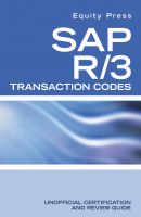 Cover for 'SAP R/3 Transaction Codes Unofficial Certification and Review Guide'