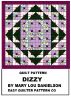 Quilt pattern - Dizzy by Mary Lou Danielson