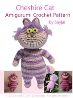 Cover for 'Cheshire Cat Amigurumi Crochet Pattern'
