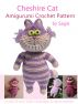 Cheshire Cat Amigurumi Crochet Pattern by Sayjai 