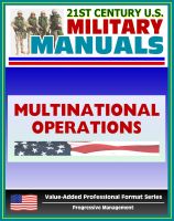 Cover for '21st Century U.S. Military Manuals: The Army In Multinational Operations Field Manual - FM 100-8 (Value-Added Professional Format Series)'