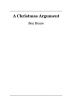 A Christmas Argument by Ben Hoare