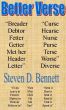 Better Verse by Steven Bennett