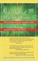 Cover for 'Amar a Alguien Gay'