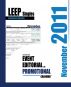 November 2011 Event, Editorial and Promotional Calendar, LEEP Single by Laura D Lewis