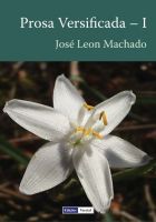 Cover for 'Prosa Versificada I'