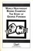 World Heavyweight Boxing Champion: The Story of George Foreman cover