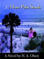 Cover for 'A Lone Palm Stands'
