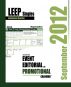 September 2012 Event, Editorial and Promotional Calendar, LEEP Single by Laura D Lewis