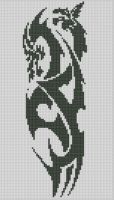 Cover for 'Two Dragons Cross Stitch Pattern'