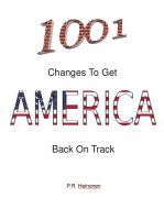 Cover for '1001 Changes To Get America Back On Track'