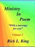 Ministry in Poem Vol 3 by Rick King