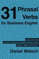 Cover for '31 Phrasal Verbs for Business English'