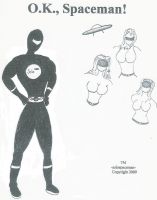 Cover for 'O.K., Spaceman!'