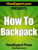 How To Backpack cover