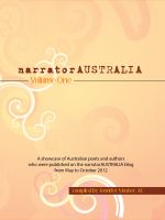 Cover for 'narratorAUSTRALIA Volume One'