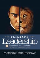 Cover for 'Failsafe Leadership'