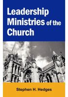 Cover for 'Leadership Ministries of the Church'