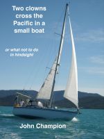 Cover for 'Two Clowns Cross the Pacific in a Small Boat'