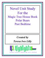 Cover for 'Novel Unit Study for the Magic Tree House Book Polar Bears Past Bedtime'