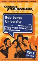 Cover for 'Bob Jones University 2012'