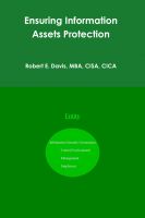 Ensuring Information Assets Protection cover