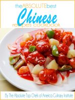 Cover for 'The Absolute Best Chinese Recipes Cookbook'