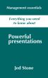 Powerful presentations by Jed Stone