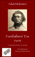 Cover for 'Forefathers' Eve, Part III'