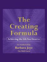 Cover for 'The Creating Formula'