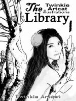 Cover for 'The Twinkie Artcat illustration Library 1 (B/W)'