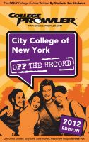 Cover for 'City College of New York 2012'