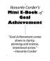 HonorÃ©e Corder's Mini eBook of Goal Achievement by Honoree Corpron Corder