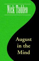 Cover for 'August in the Mind'