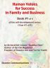 Human Values for Success in Family and Business - Book #1 of 4 of the Human Values... self-development series.  (Year #1 of 4) by Richard Del Connor 
