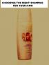 Choosing the right shampoo for your hair by Monica P
