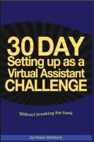 Cover for '30 Day Setting up as a Virtual Assistant Challenge'