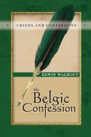 Cover for 'The Belgic Confession'