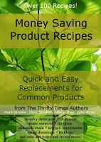Cover for 'Money Saving Product Recipes'