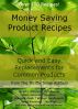 Money Saving Product Recipes by Mark Strohm