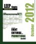October 2012 Event, Editorial and Promotional Calendar, LEEP Single by Laura D Lewis