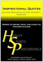 Cover for 'Inspirational Quotes: Success, Motivation, Effort, Adversity, & Mindset'