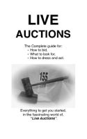 Cover for 'Live Auctions'