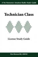 Cover for 'The No-Nonsense Technician Class License Study Guide'