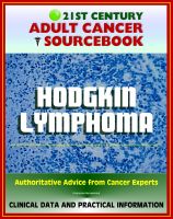 Cover for '21st Century Adult Cancer Sourcebook: Hodgkin Lymphoma (HL) - Clinical Data for Patients, Families, and Physicians'