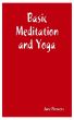 Basic Meditation and Yoga by June Flowers
